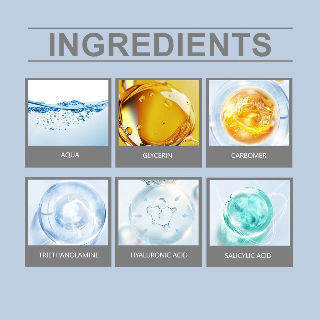 Salicylic Acid Nose Pore Strips Oil Control Hydrocolloid Nose Patches For Nose Blackheads Pimples Removal Refines Pores Non-Tigh
